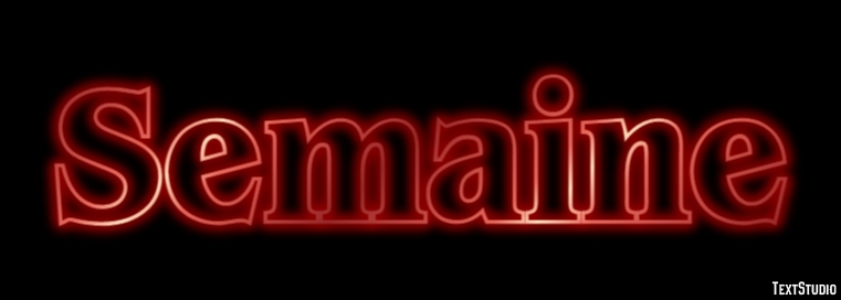 Semaine Effet de texte