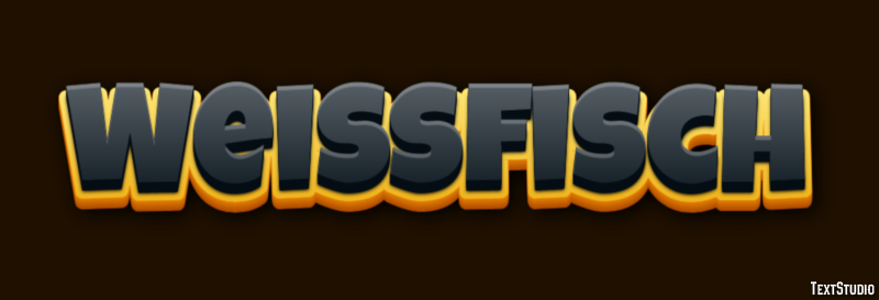 Weißfisch Effetto testo