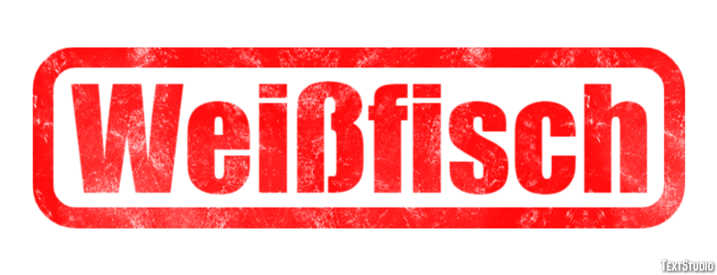 Weißfisch Effetto testo