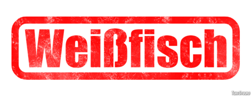 Weißfisch Effetto testo