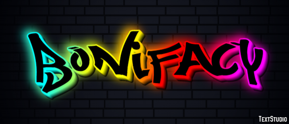 Bonifacy Effetto testo