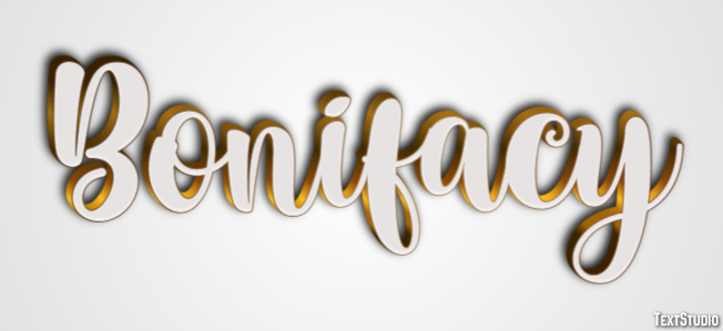 Bonifacy Efekt tekstowy