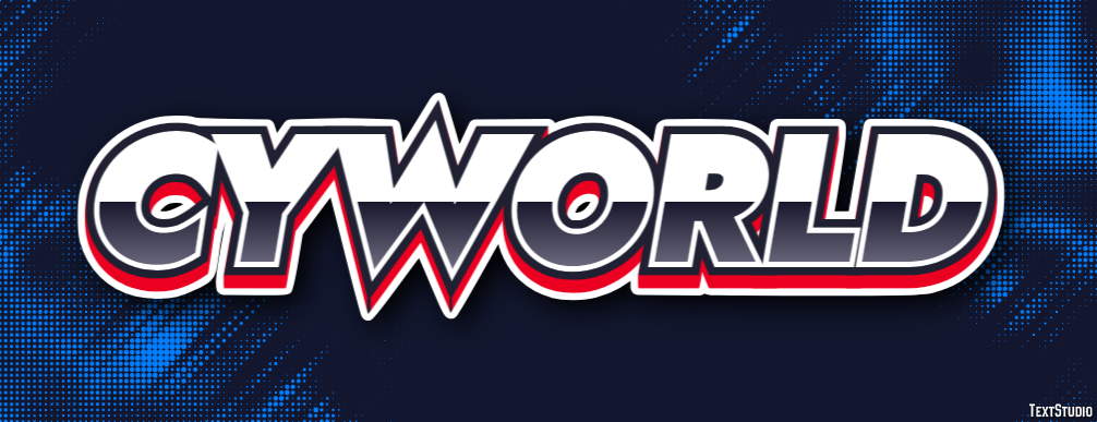 Cyworld Text Effect