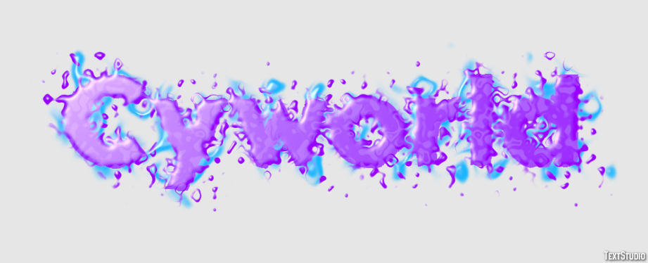 Cyworld Text Effect