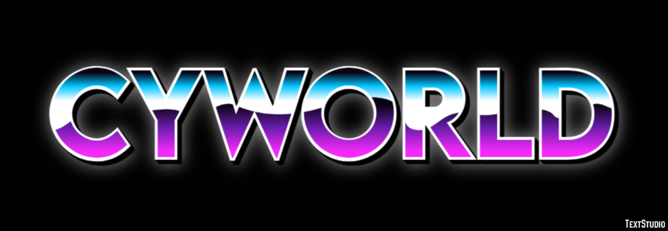 Cyworld Text Effect