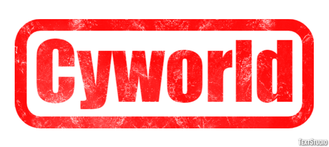Cyworld Text Effect