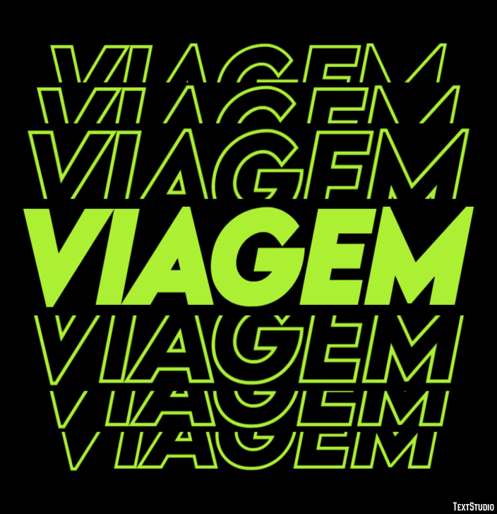 Viagem Efekt tekstowy