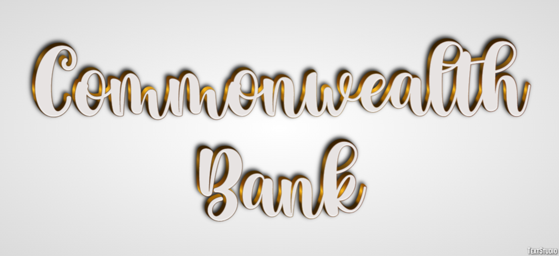 Commonwealth Bank テキスト効果