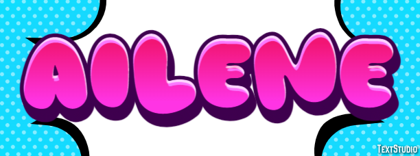 Ailene Texteffekt