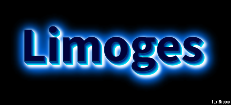 Limoges Efekt tekstowy
