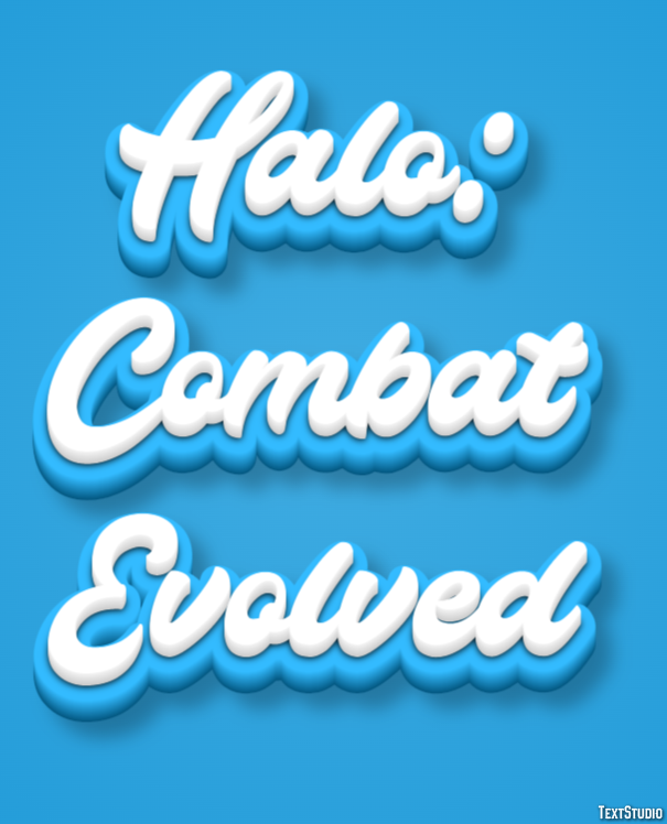 Halo: Combat Evolved Effetto testo