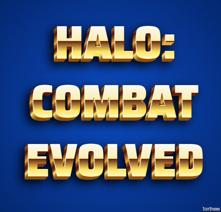 Halo: Combat Evolved Effetto testo