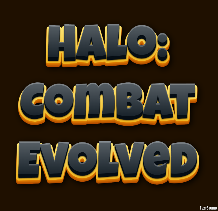 Halo: Combat Evolved Effetto testo