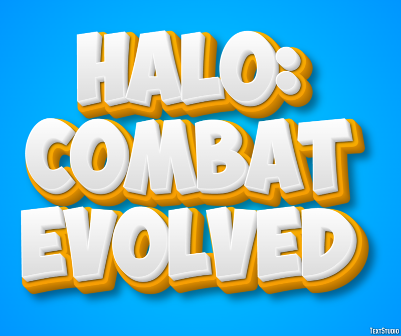 Halo: Combat Evolved Effetto testo
