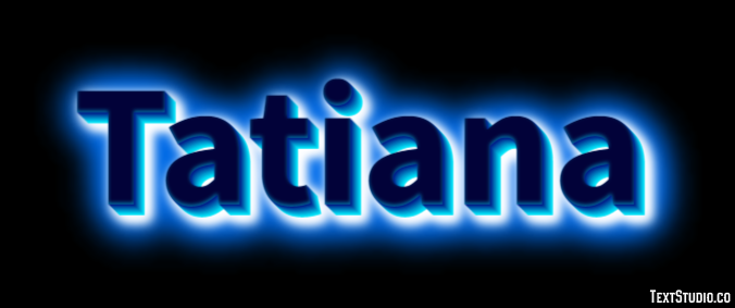 Tatiana テキスト効果