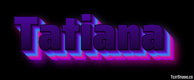 Tatiana Efekt tekstowy