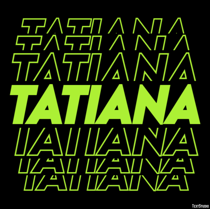 Tatiana Efekt tekstowy