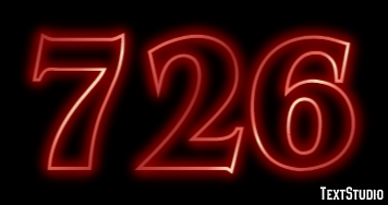 726 Text Effect
