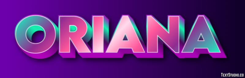 Oriana Effetto testo