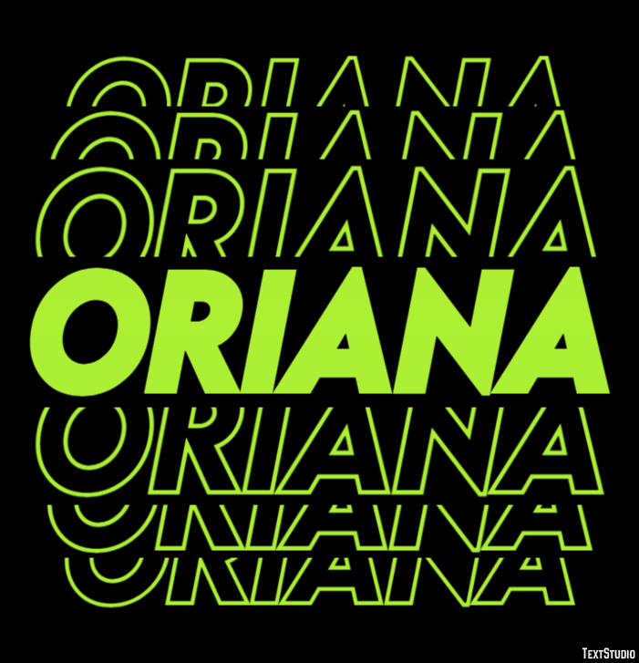 Oriana Effetto testo