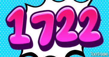 1722 Texteffekt