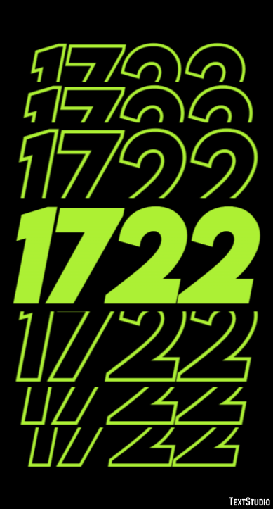 1722 Effetto testo