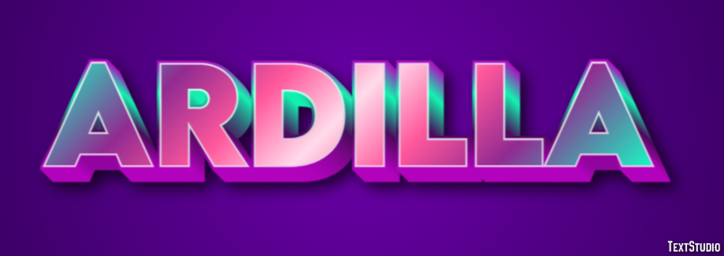 Ardilla Efecto de texto
