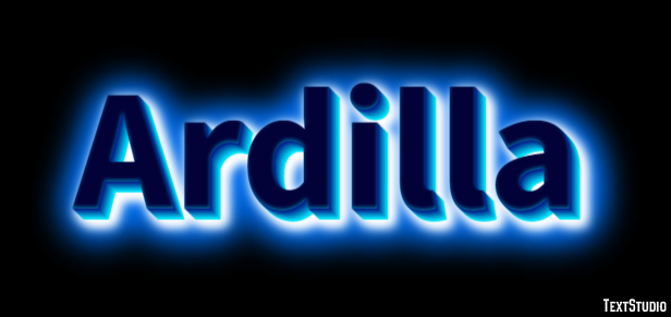 Ardilla Efecto de texto