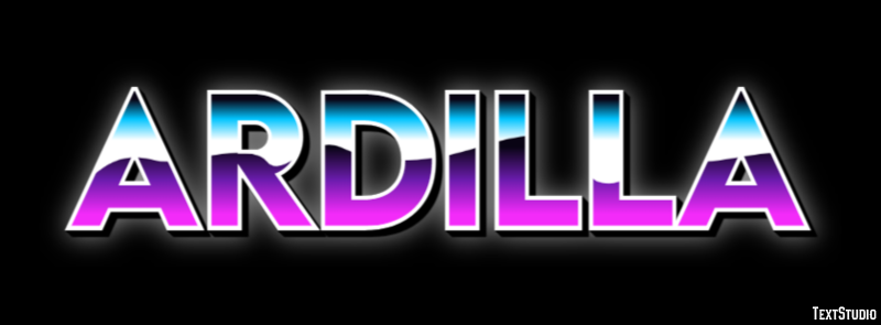 Ardilla Efecto de texto