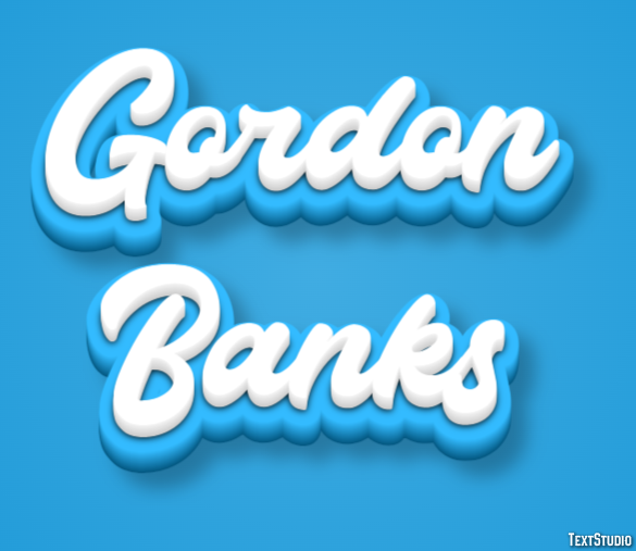 Gordon Banks Efekt tekstowy