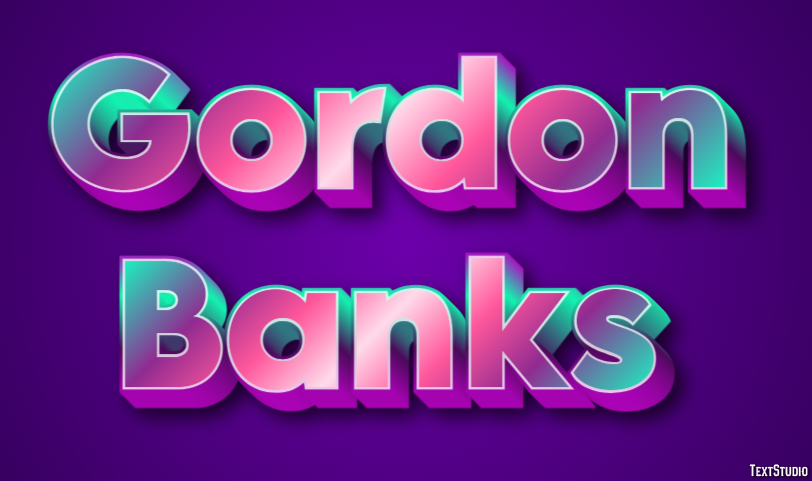Gordon Banks Efekt tekstowy