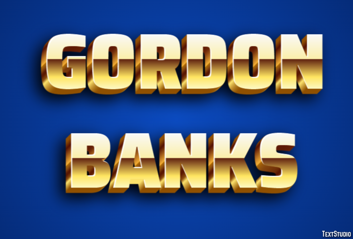 Gordon Banks Efekt tekstowy