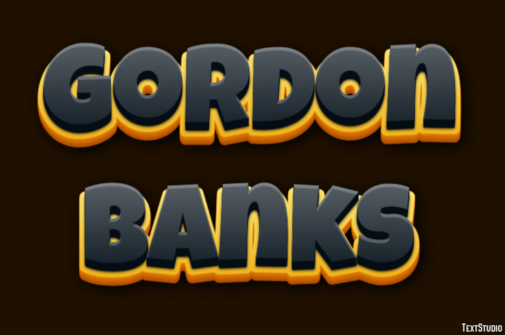 Gordon Banks Efekt tekstowy