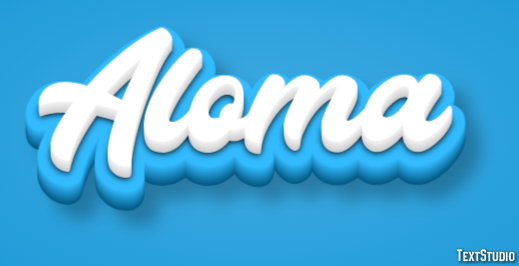 Aloma テキスト効果