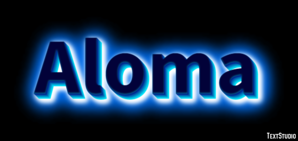 Aloma Text Effect