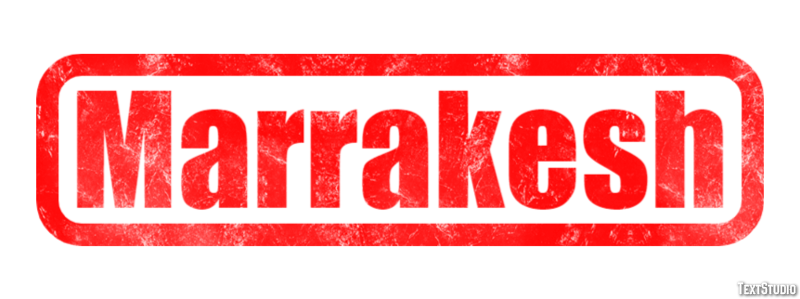 Marrakesh Efekt tekstowy