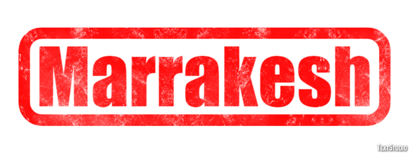 Marrakesh Efekt tekstowy