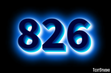 826 Text Effect