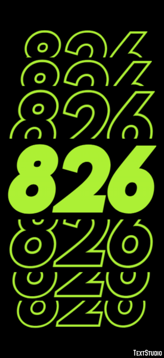 826 Text Effect