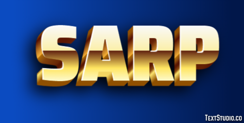 Sarp Texteffekt