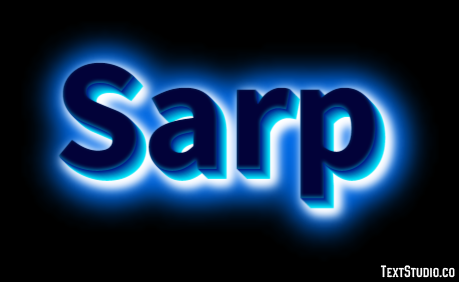 Sarp Texteffekt