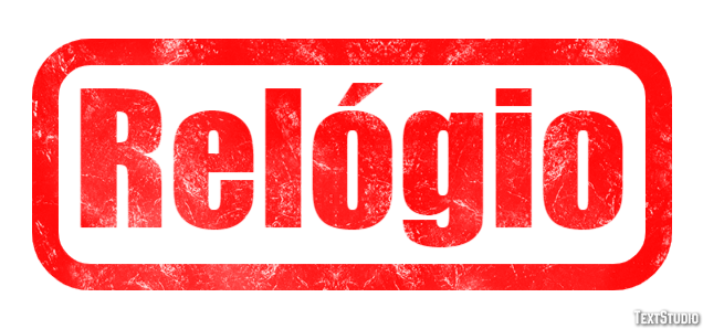 Relógio Effetto testo