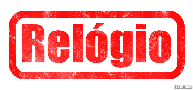 Relógio Effetto testo