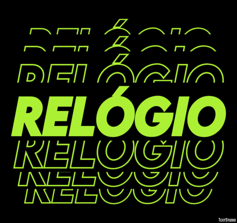 Relógio Effetto testo