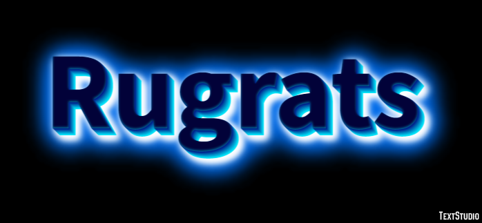 Rugrats Text Effect