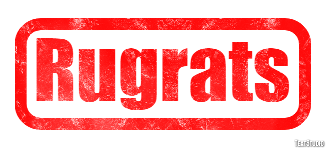 Rugrats Text effect