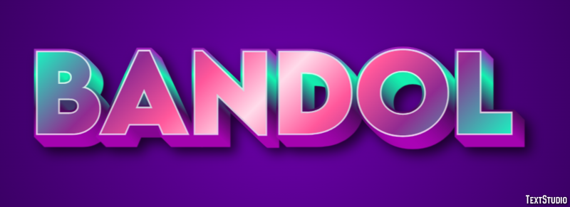 Bandol Эффект текста