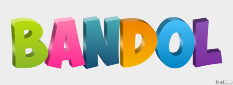 Bandol Эффект текста