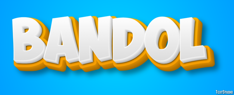 Bandol Текстовый эффект