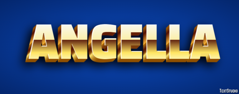 Angella Эффект текста